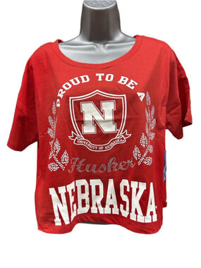 NWT E5 College Classics Nebraska Huskers size small